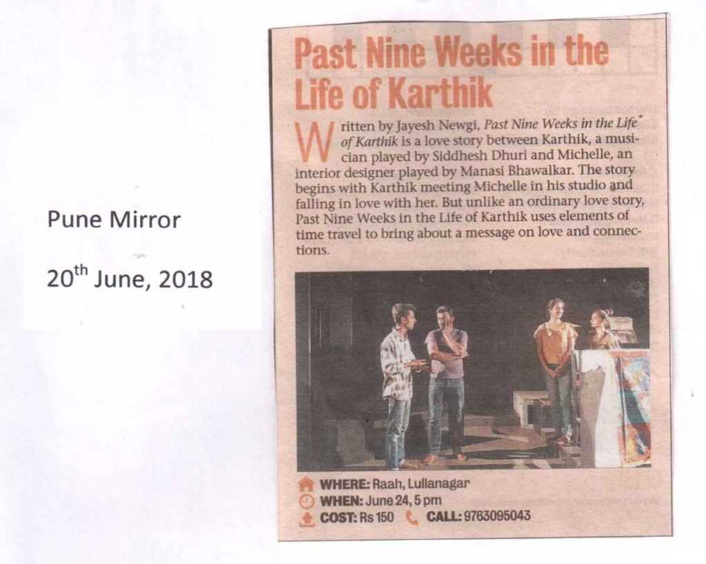 Past-Nine-Weeks-in-the-Life-of-Karthik